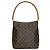 Borsa a Spalla Looping GM Louis Vuitton Marrone