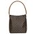 Borsa a Spalla Looping GM Louis Vuitton Marrone - vista 3