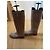 Stivali Hermès Stile Cavaliere Beige Camoscio 38.5 - vista 3
