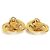 Orecchini a clip in metallo dorato Chanel Coco Mark D'oro - vista 4
