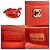 Bolso de Hombro de Cuero Chanel Neo Executive Tote Roja - vista 5