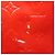 LOUIS VUITTON Monogram Vernis Reade MM Borsa a Mano Rossa M91086 LV Auth 142275 Rosso - vista 10