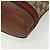 Bolsa de Ombro Gucci GG Canvas Web Sherry Line Bege 2058 001 5000 Auth yk19452 Vermelho - vista 16