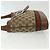Bolsa de Ombro Gucci GG Canvas Web Sherry Line Bege 2058 001 5000 Auth yk19452 Vermelho - vista 4
