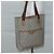 GUCCI GG Plus Supreme Web Sherry Line Tote Bag PVC Beige Gold Auth BA5355 Golden - view 21