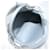 Autre Marque TIFFANY&Co. Return To Micro Tote Charm Leather Silver Auth 141171M Silvery  - view 11
