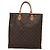 LOUIS VUITTON Borsa Sac Plat Monogram M51140 LV Auth 140437 Monogramma - vista 2