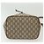 Borsa a Spalla GUCCI GG Plus Supreme in Pelle PVC Beige Oro Auth bs29350 D'oro - vista 5