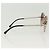Occhiali da sole CHANEL metallo tono argento CC Auth 136551M - vista 6
