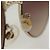 Occhiali da sole CHANEL metallo tono argento CC Auth 136551M - vista 7