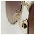 Occhiali da sole CHANEL metallo tono argento CC Auth 136551M - vista 8
