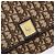 Borsa a spalla in tela Trotter Christian Dior marrone oro Auth yk19433 - vista 18