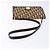 Borsa a spalla in tela Trotter Christian Dior marrone oro Auth yk19433 - vista 7