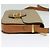 Céline Borsa a Spalla in Tela Macadam CELINE PVC Beige Oro Auth 142119 D'oro - vista 4
