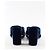 Saint Laurent Mule in velluto blu - vista 2