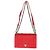 Piccola borsa Diorama in pelle di vitello grana rossa Christian Dior - vista 5