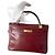 Borsa a mano Hermès Kelly 32 in pelle rosso scuro Bordò