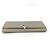 Bulgari Billetera bi-fold de cuero gris y amarillo Bvlgari Castaño - vista 3