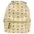Zaino beige con borchie MCM