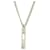 Gucci G Motif Ag925 Pendant Necklace Silvery Metallic Metal  ref.2507926