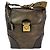 Louis Vuitton Vintage Bronze Monogram Sergeant GM Schultertasche Braun