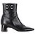 Hermès Decouverte 50 Ankle Boots in Black Leather