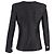 Giorgio Armani Single-Buttoned Blazer in Black Polyamide - view 3