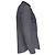 Camicia a righe con bottoni in cotone blu Brunello Cucinelli - vista 3