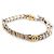Timeless Pulseira de metal com o logotipo Coco da Chanel Prata Metálico - vista 2