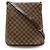 Musette Damier Schultertasche von Louis Vuitton Braun
