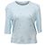 Camiseta Sportmax con estampado floral en algodón azul claro