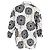 Camisa Hermès Cliquetis Aquarelle impresa en algodón blanco Multicolor - vista 3