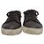 Baskets Basses Lanvin en Cuir Marron Rouge - vue 2
