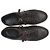 Baskets Basses Lanvin en Cuir Marron Rouge - vue 5
