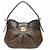 Borsa a Spalla Sistina MM Damier Louis Vuitton Marron