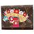 Portafoglio tri-fold Victorine Vivienne Monogram Louis Vuitton Marrone