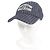 Cappellino da baseball in denim a righe in cotone Louis Vuitton Blu