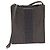 Hermès Herline Canvas Schultertasche Grau
