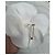 Spilla Camelia Chanel Grande Bianco Bianco sporco - vista 11