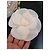 Spilla Camelia Chanel Grande Bianco Bianco sporco - vista 2