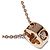 Collar Péndulo Panda Unplant K18PG Louis Vuitton Q93198 Edición Limitada 800 Rosa