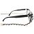 Timeless Occhiali da sole Chanel COCO Mark Chain Nero - vista 7