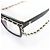 Timeless Occhiali da sole Chanel COCO Mark Chain Nero - vista 9