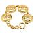 Timeless Bracciale Matelassé Coco Mark di Chanel D'oro Metallico - vista 3