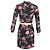 Camicia dress bicolore Maje Riller in viscosa stampata floreale - vista 3