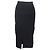 Falda Midi Victoria Beckham en Viscosa Negra Negro - vista 3