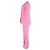 Completo Giacca e Pantaloni a Un Bottone Joseph in Lana Rosa - vista 2