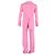 Completo Giacca e Pantaloni a Un Bottone Joseph in Lana Rosa - vista 3