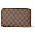 Portafoglio lungo Zippy Organizer Damier Louis Vuitton Metallico Bronzo - vista 2