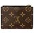 Slender Carteira Compacta Monogram Lisa da Louis Vuitton Marrom - vista 2
